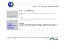 Tablet Screenshot of gpvillage.com